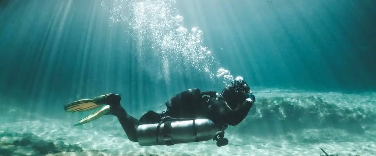 Sidemount Diving training in Tulum