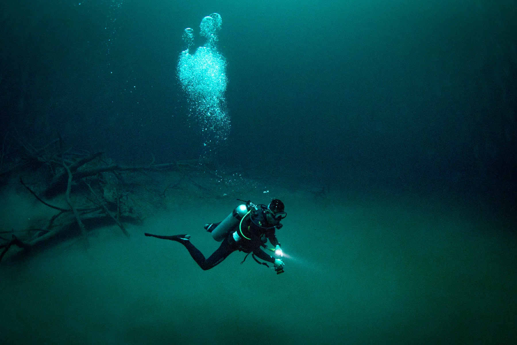 Angelita cenote near Tulum